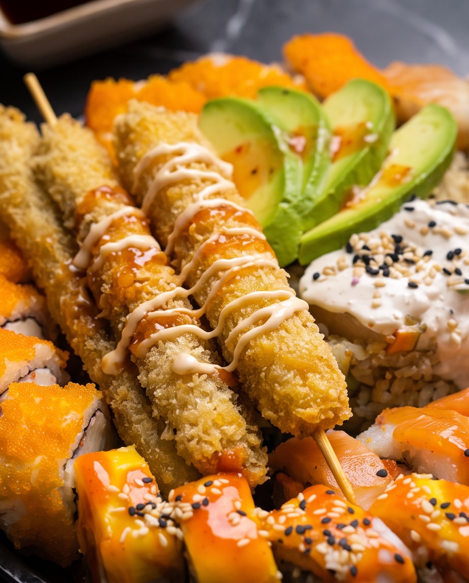 Charola de Sushi