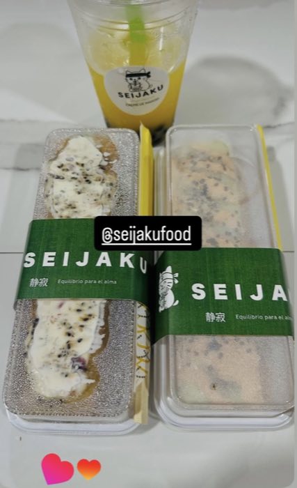 Cliente etiquetando a @seijakufood